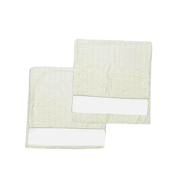 Fundas de almohada King vintage años 90 Martha Stewart Shams beige tostado blanco rayas retiradas Foto 1 de 4