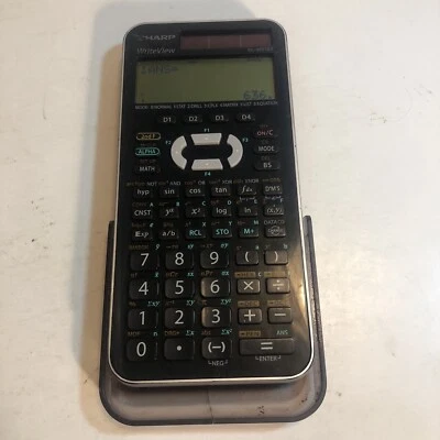 Sharp EL-W516X WriteView Scientific Solar Powered Calculator with Case - Image 1 of 4