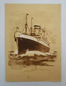 Antike AK Hamburg-Amerika Linie Schiff Lohmann - Bild 1 von 6