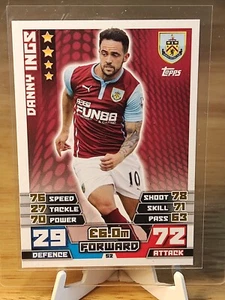 Danny Ings Rookie Year 2014/15 Topps Match Attax #52 - Picture 1 of 2