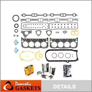 Engine Re-Ring Kit Fit 93-97 Chevrolet Pontiac Cadillac Buick 5.7L OHV LT-1 LT-4 - Picture 1 of 12