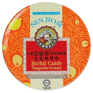 NIN JIOM Herbal Candy Tengerine Lemon ~ 60g - Picture 1 of 1
