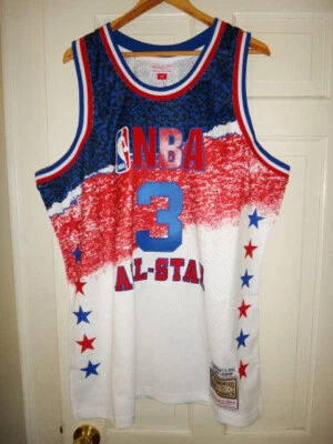 Camiseta deportiva Allen Iverson Mitchell & Ness All Star East 2003 Swingman sublimada $150 Foto 1 de 4