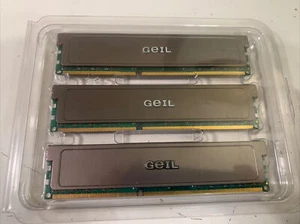 Geil 2GB Pc3-12800 CL=9-9-9-28 GV36GB1600C9TC 1.5V Memory Board Pack Of 3 D4 - Picture 1 of 2