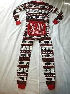Lazy One BEAR ESSENTIALS Union Suit size 8 - Picture 1 of 4