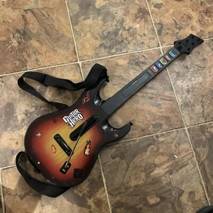 Guitar Hero PlayStation 2 Red Octane Guitar PS2 95449.805 Tested Works No Dongle - Picture 1 of 6