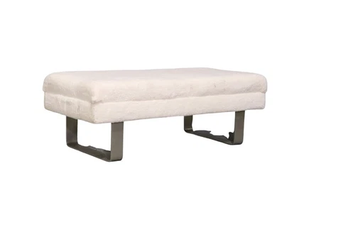 Mid-Century Style Covered Bench Cover