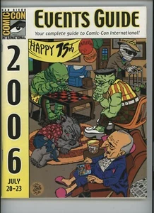 2006 Comic Con Events Guide Universal Monsters Mummy Frankenstein Dracula cover - Picture 1 of 2