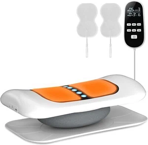 Electric Lumbar Traction Massager Adjustable Vibration Massager Waist Spine - Picture 1 of 6