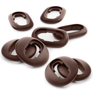 8 x Gommini Auricolari in Silicone per Samsung Galaxy Buds Live Cuffie Marrone - Foto 1 di 5