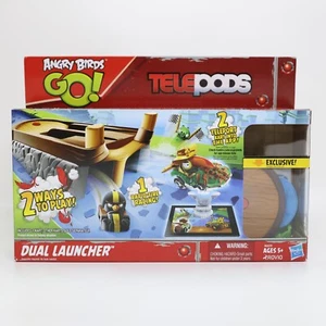 PARA REPUESTOS: Caja, manual Angry Birds GO! Juego de lanzadores dobles TELEPODS | 2013 Hasbro - Imagen 1 de 7