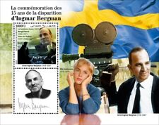 Ingmar Bergman Swedish Filmmaker 15th Memorial Ann. MNH Stamps 2022 Djibouti S/S