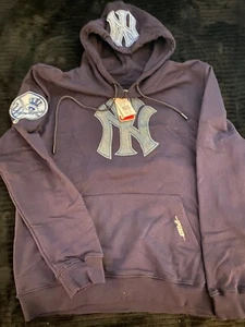 Pro Standard Yankees Hoodies M & L Blue Original $110 - Picture 1 of 3