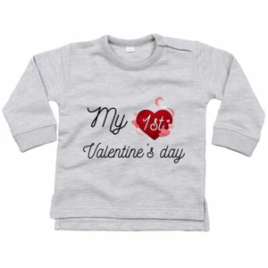 Felpa neonato my first valentine's day - Foto 1 di 1