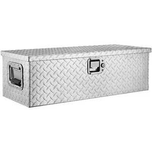 30"x13"x9.6" Heavy Duty Aluminum Truck Bed Tool Box with Side Handle & Lock Keys - Picture 1 of 11