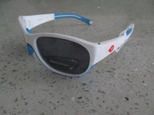 Julbo Eyewear Sunglasses Luky White Blue Spectron 3 Lens Kids 4 to 6 Years - Picture 1 of 3