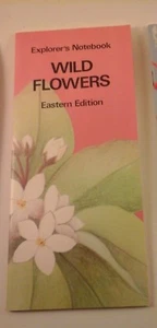 Explorer's Notebook WILD FLOWERS EASTERN EDITION 1980 Dinosaur Pub. Guide Book - Picture 1 of 5