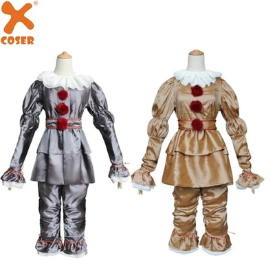 Stephen King's It Capítulo Dos Pennywise Disfraz Juegos con disfraces Halloween Vestido elegante Foto 1 de 4