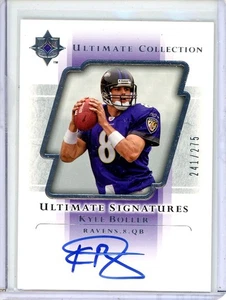 Upper Deck Ultimate Collection 2004 - Ultimate Signatures Kyle Boller #US-KB... - Imagen 1 de 2