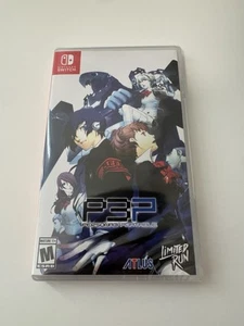 Persona 3 Portable Nintendo Switch NSW Limited Run Games LRG 213 Atlus Brand New - Picture 1 of 2