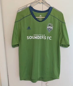 Adidas Seattle Sounders FC Jersey Youth Size XL 18-20 Green MLS Soccer - Picture 1 of 11