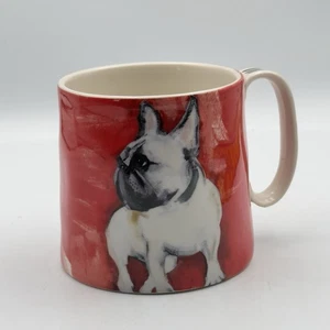 Sally Muir French Bulldog Mug Cup For Anthropologie 16 oz - Picture 1 of 7