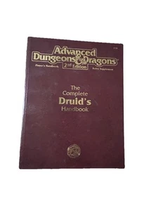 The Complete Druid's Handbook (Advanced Dungeons & Dragons 2nd Ed Rules Suppleme - Picture 1 of 2