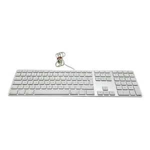 Klawiatura Apple Keyboard do iMac | USB | QWERTZ Blok numeryczny | A1243 - Zdjęcie 1 z 8