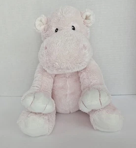 Toys R Us Pink Hippo Plush Stuffed Animal Baby Soft Toy 2013 11" - Picture 1 of 10