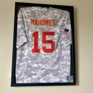 Camiseta autografiada firmada por Patrick Mahomes Super Bowl 2020 MVP Kansas City Chiefs - Imagen 1 de 17