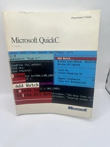 Microsoft Quick C Compiler. Programmers Guide/ Book 1987, IBM - Afbeelding 1 van 10