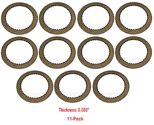 Friction Plate, Forward & Direct Clutch, GM TH400 3L80 1965-1998, TH-400 8625300 - Bild 1 von 2