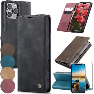 CASEME Handy Tasche für APPLE IPHONE 16 PLUS PRO MAX Wallet 013 Serie Hülle Etui - Bild 1 von 16