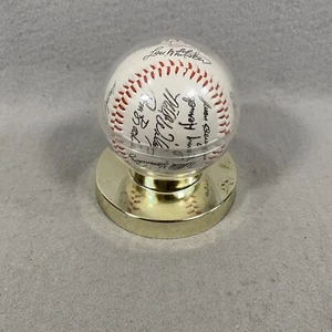 Detroit Tigers Stamped Facsimile Autographed 1984 World Series Champion Baseball - Picture 1 of 7
