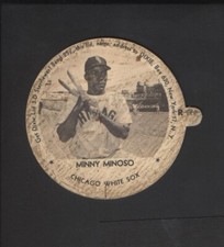 1954 Dixie Lids Baseball Minnie Minoso Sealtest Brand Chicago White Sox