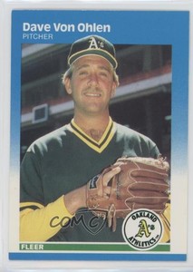 1987 Fleer Dave Von Ohlen #408