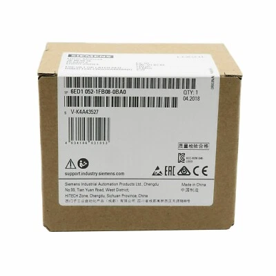New in box Siemens 6ED1052-1FB08-0BA0 6ED1 052-1FB08-0BA0 1 year warranty - Image 1 of 4