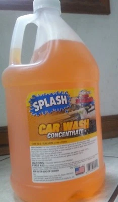 CONCENTRADO DE LAVADO DE AUTOS SPLASH 1 galón hace 30 galones envío gratuito Foto 1 de 2