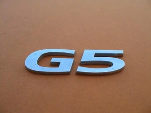 05 06 07 08 09 10 PONTIAC G5 REAR TRUNK LID GATE EMBLEM LOGO BADGE SIGN A15026 - Picture 1 of 2