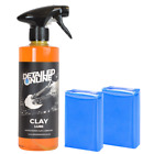 Clay Bar X2 Spray Clay Lube Kit Car Clay Lube Cloth ClayBar Detail Cherry