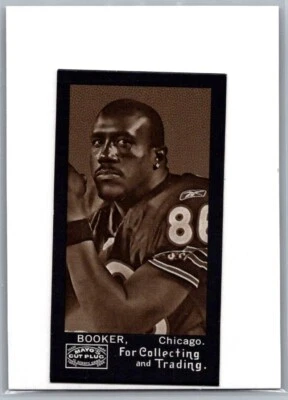 2008 TOPPS MAYO FOOTBALL CUT PLUG MINI 38 MARTY BOOKER BEARS - Image 1 of 2