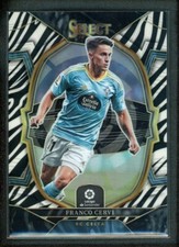 2022-23 FRANCO CERVI 22/25 PANINI SELECT LALIGA SANTANDER TERRACE ZEBRA STRIPE