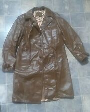 Wellington Leather Coat Men  Size 42 Regular Made USA