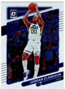 2021-22 Panini Donruss Optic Jordan Clarkson No. 86 Utah Jazz - Bild 1 von 2
