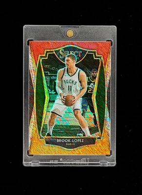 🏀 Brook Lopez 🏀 - 2020-21 Select - Premier Level - Shimmer Prizm - #152 - RWO - image 1 of 2