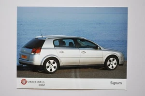 Foto de prensa de coche - Vauxhall Signum - metálica - vista trasera/lateral - Imagen 1 de 1