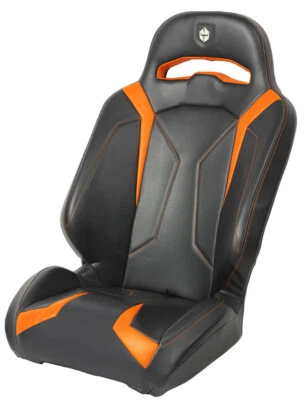 Pro Armor LE Front / Rear Suspension Vinyl Seat Orange Black Can Am X3 All - Image 1 of 2