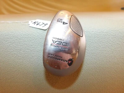 Adams Tight Lies Idea i-wood Regular Flex Steel Shaft 21* 4 Iron Hybrid R679 - Image 1 of 4