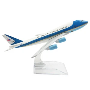 Air Force One 747 Special Plane Model 16cm Simulation Aircraft Aviation Model - Picture 1 of 5