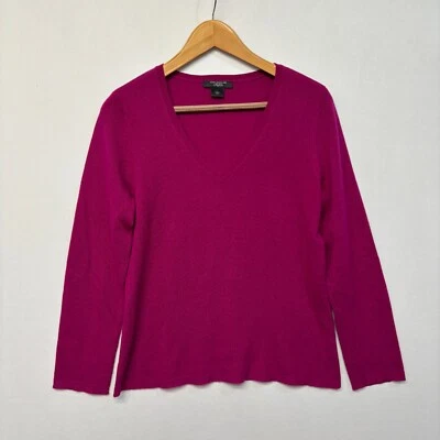 Suéter Top Ann Taylor Mujer 100% Cachemira Talla Grande B378-24 Foto 1 de 4